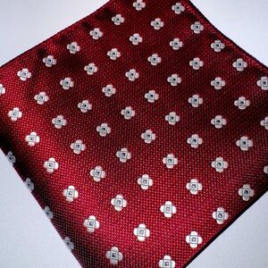 NEW! Pocket square & Coordinating Lapel Pin
